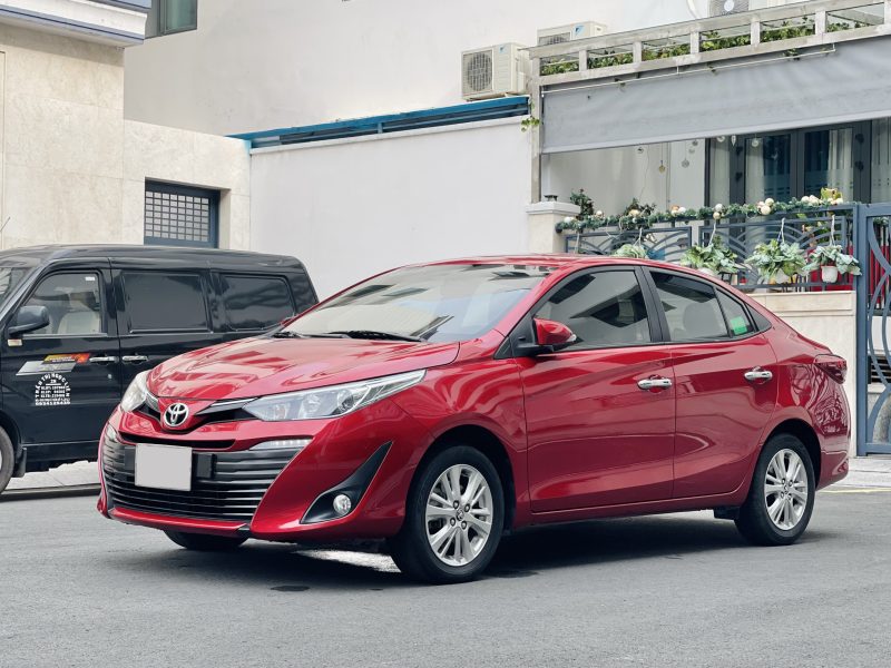Toyota Vios 2020 1.5G đỏ