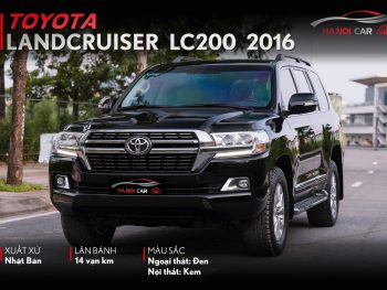 Toyota Landcruiser LC200 2016
